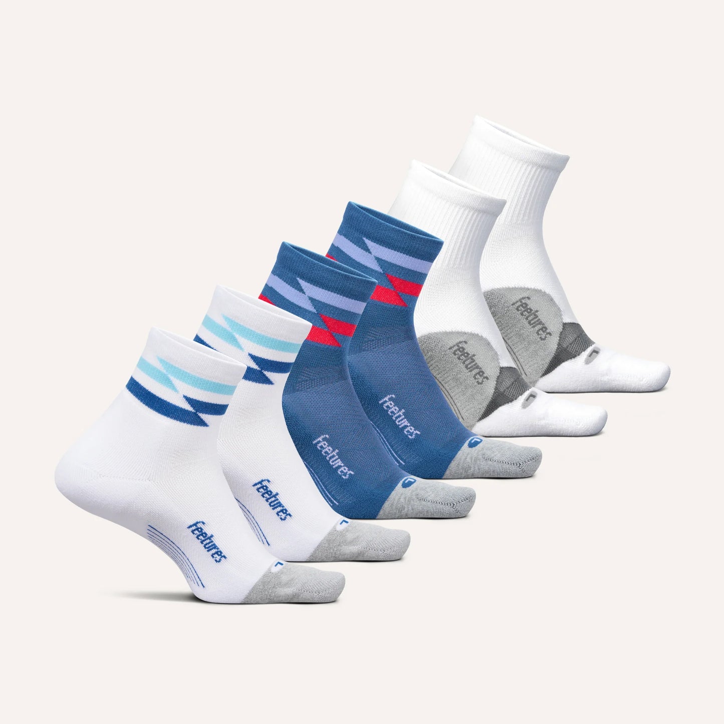 Elite Light Cushion Quarter 6 Pack