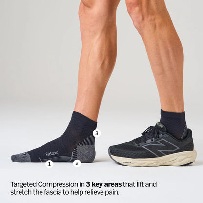 Plantar Fasciitis Relief Sock Ultra Light Quarter