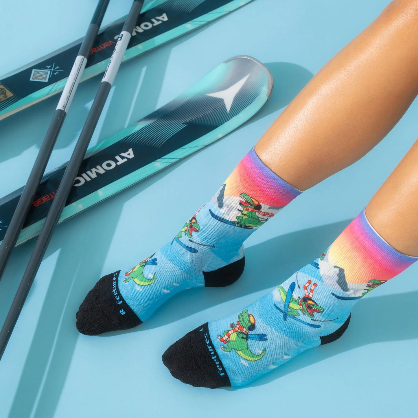 Elite Light Cushion Mini Crew - Limited Edition - Ski Rex - Final Run