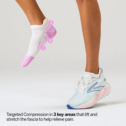 Plantar Fasciitis Relief Sock Light Cushion Tab 3 Pack