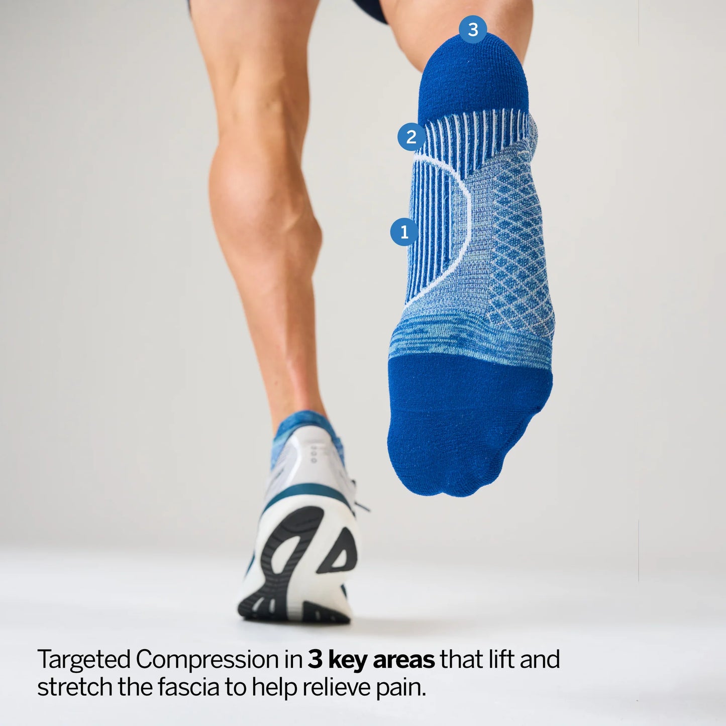 Plantar Fasciitis Relief Sock Light Cushion Tab 6 Pack