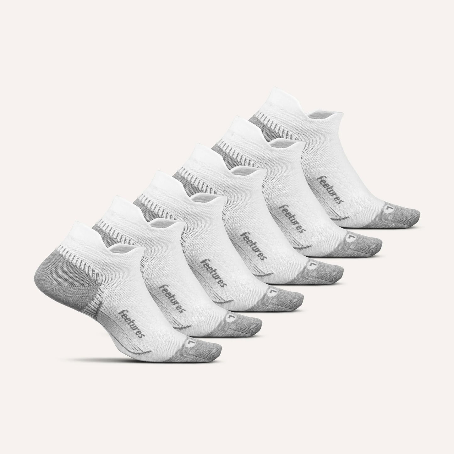 Plantar Fasciitis Relief Sock Ultra Light Tab 6 Pack
