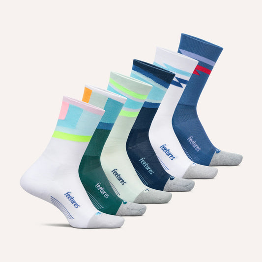 Elite Light Cushion Mini Crew 6 Pack