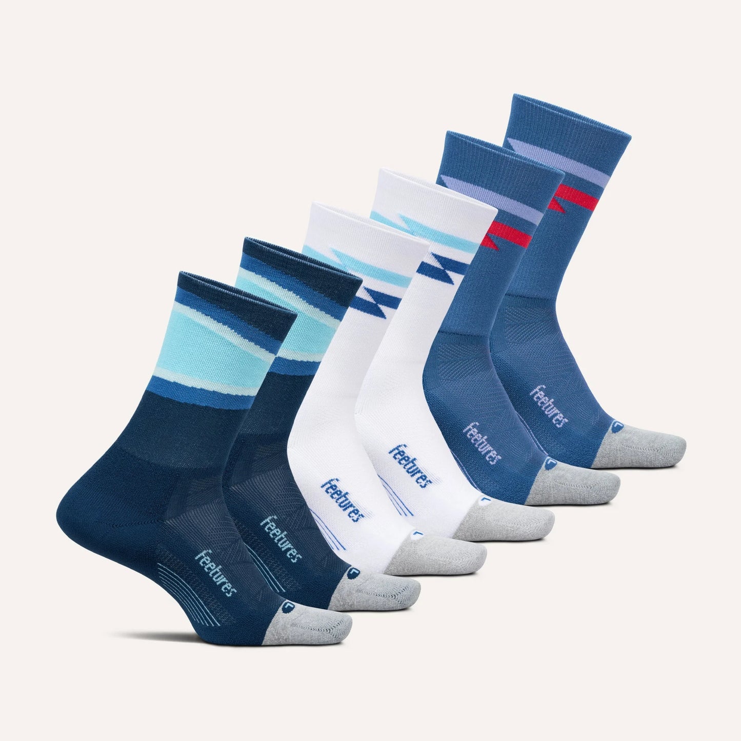 Elite Light Cushion Mini Crew 6 Pack