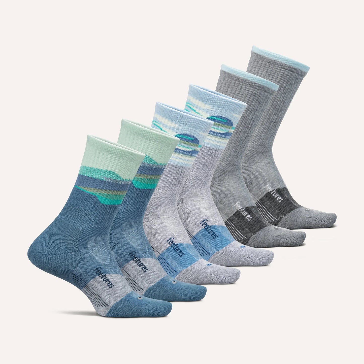 Trail Max Cushion Mini Crew 6 Pack
