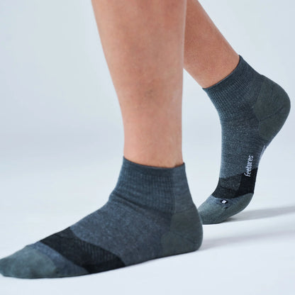 Merino 10 Max Cushion Quarter 6 Pack